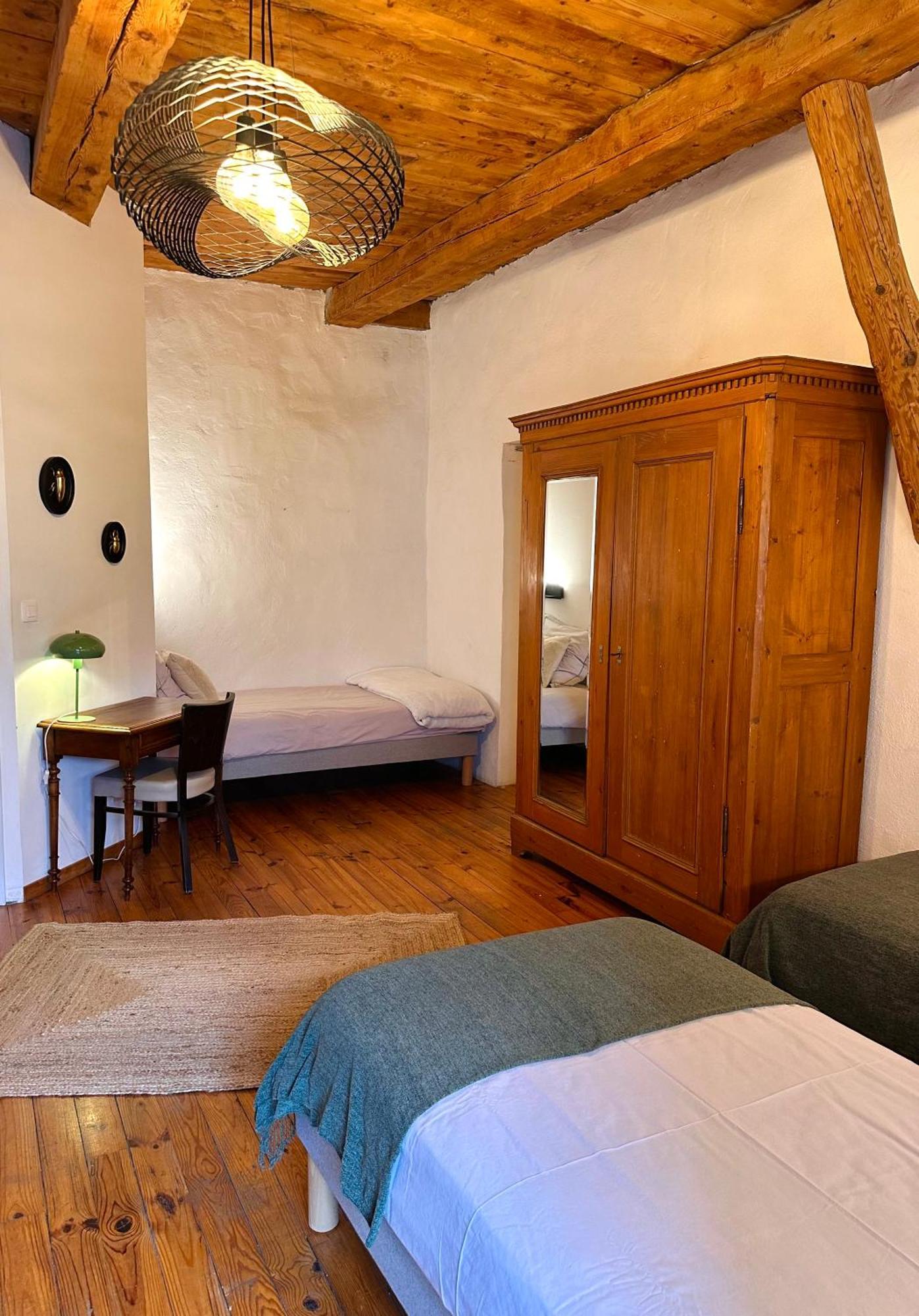 Auberge Le Glacier Bleu モン・ドファン 部屋 写真